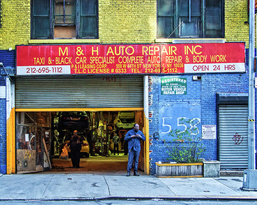 Repair Shop Photograph by Alan Raasch