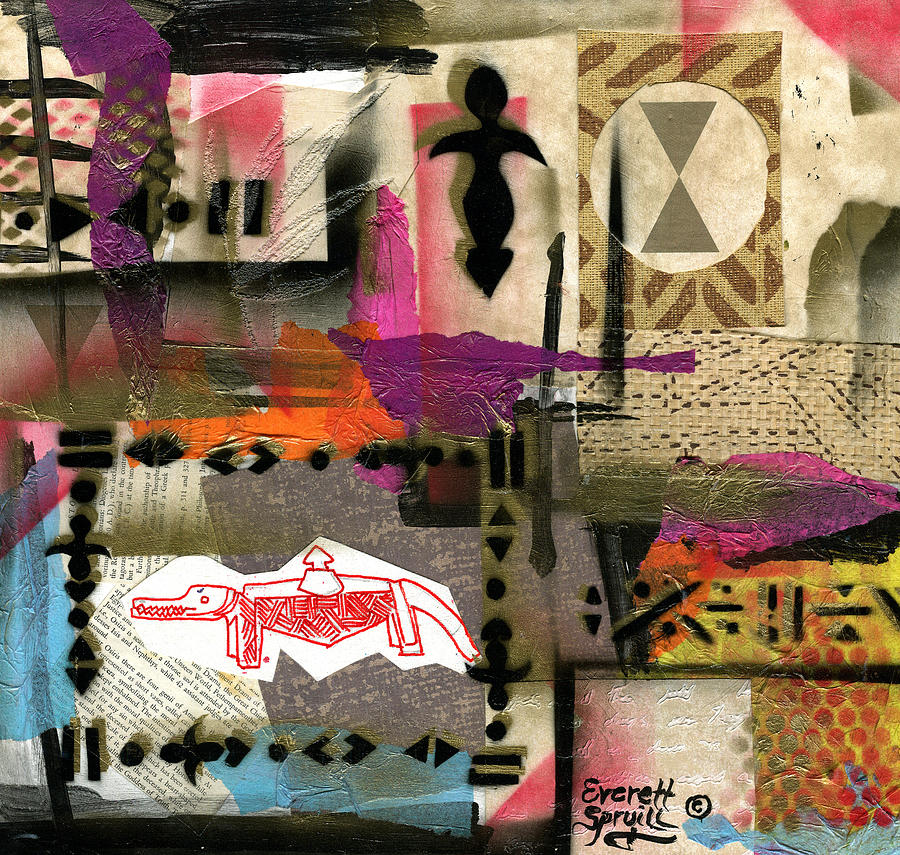 Reparations #603 Painting by Everett Spruill