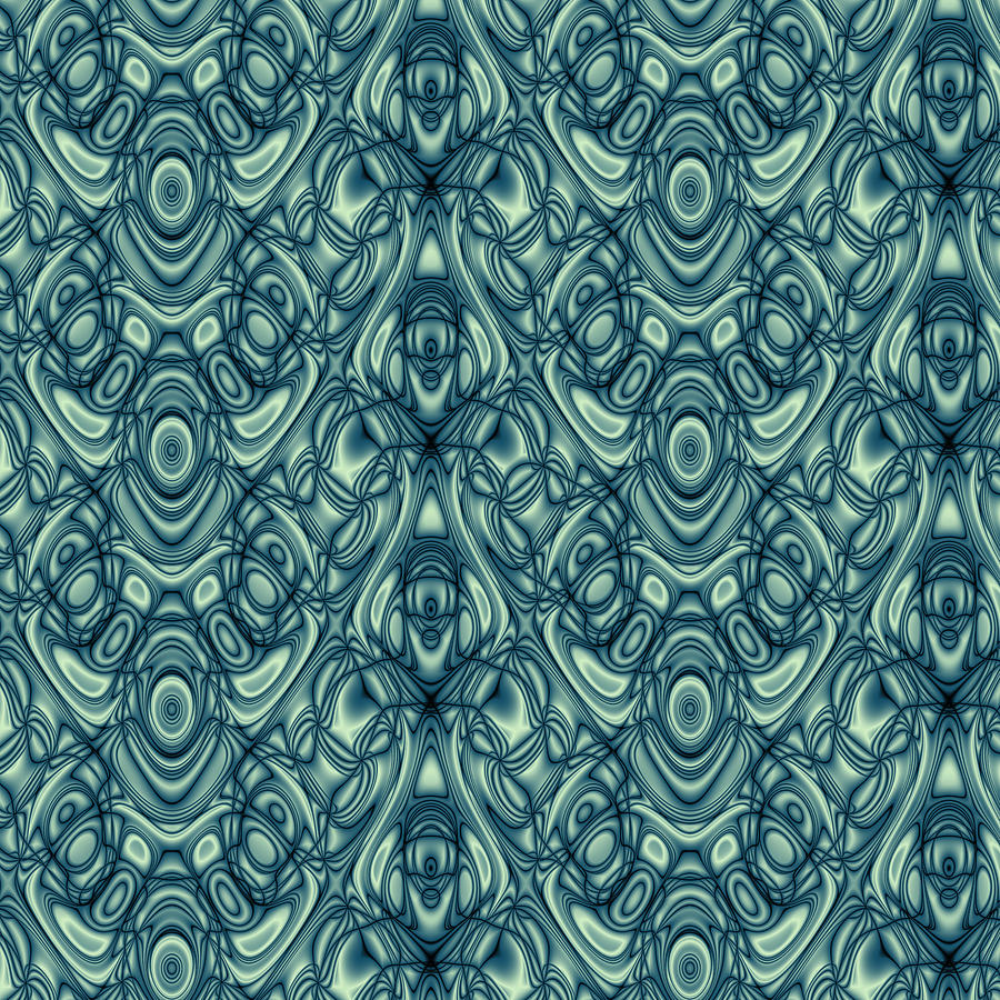 Repeating Patterns No. 11 Digital Art by Mark Eggleston