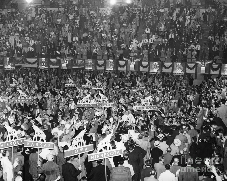 Republican National Convention, 1940 Photograph by H. Armstrong Roberts/ClassicStock