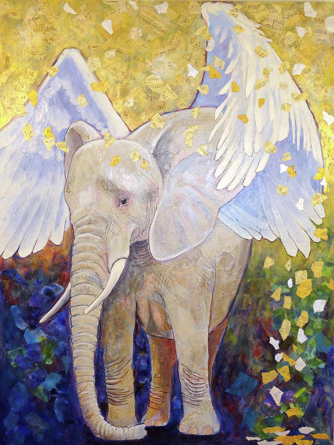 Requiem for a Pachyderm Painting by Ande Hall
