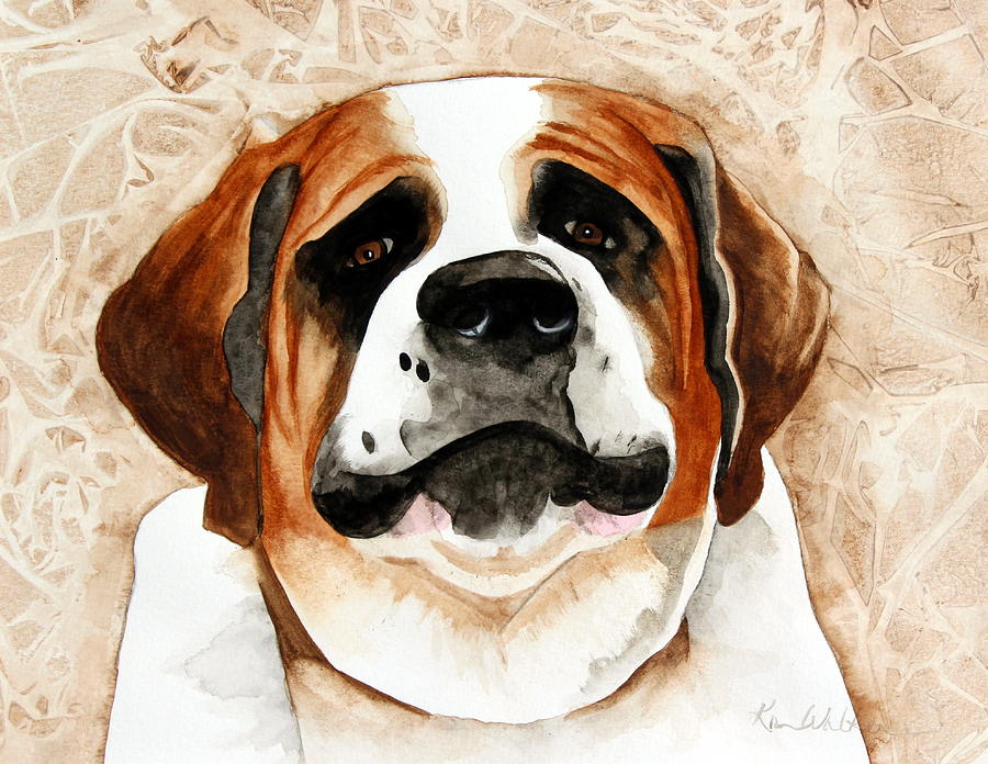 Rescue Me Watercolor Painting by Kimberly Walker