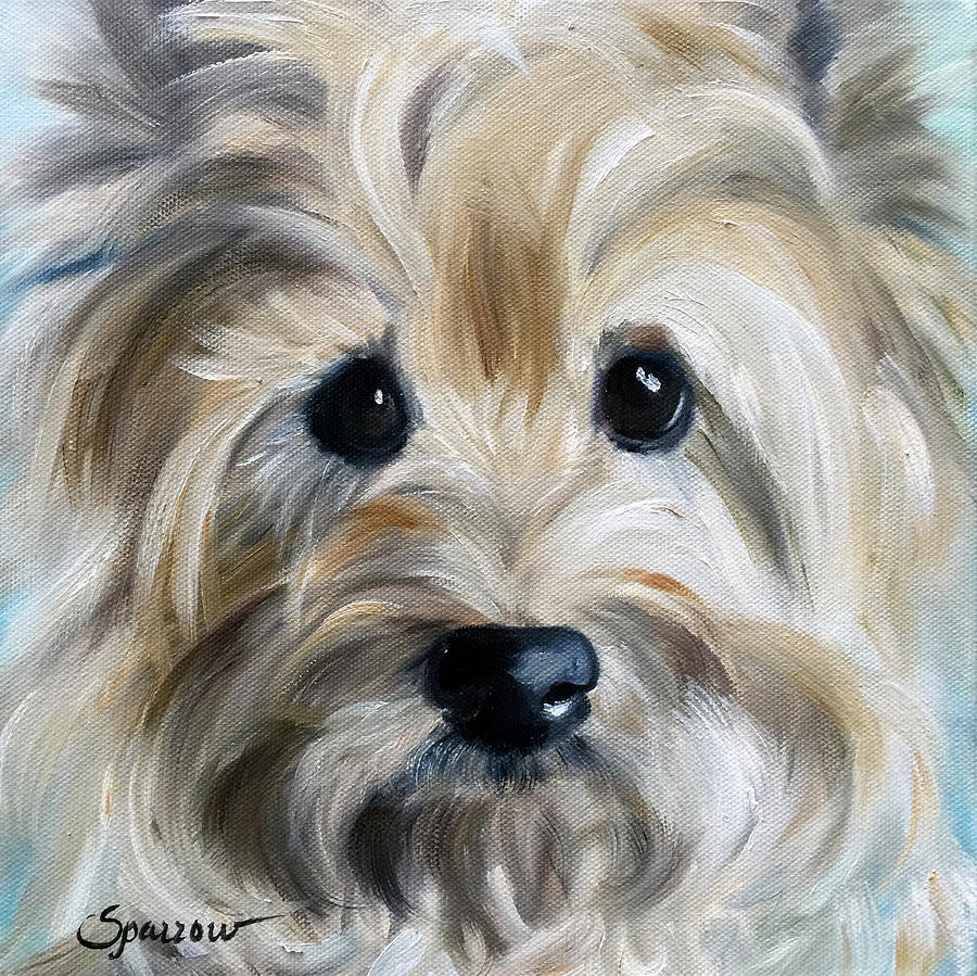 Toto Painting - Rescue me by Mary Sparrow