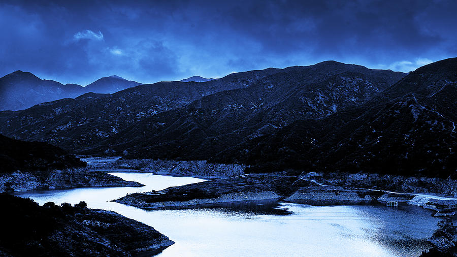 Reservoir at Blue Hour Photograph by Joseph Hollingsworth