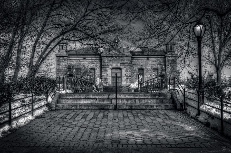 Reservoir Building Photograph by Mike Deutsch - Fine Art America