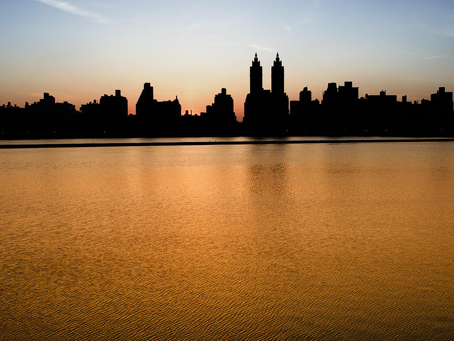 Central Park Photograph - Reservoir Sunset by Dave Beckerman