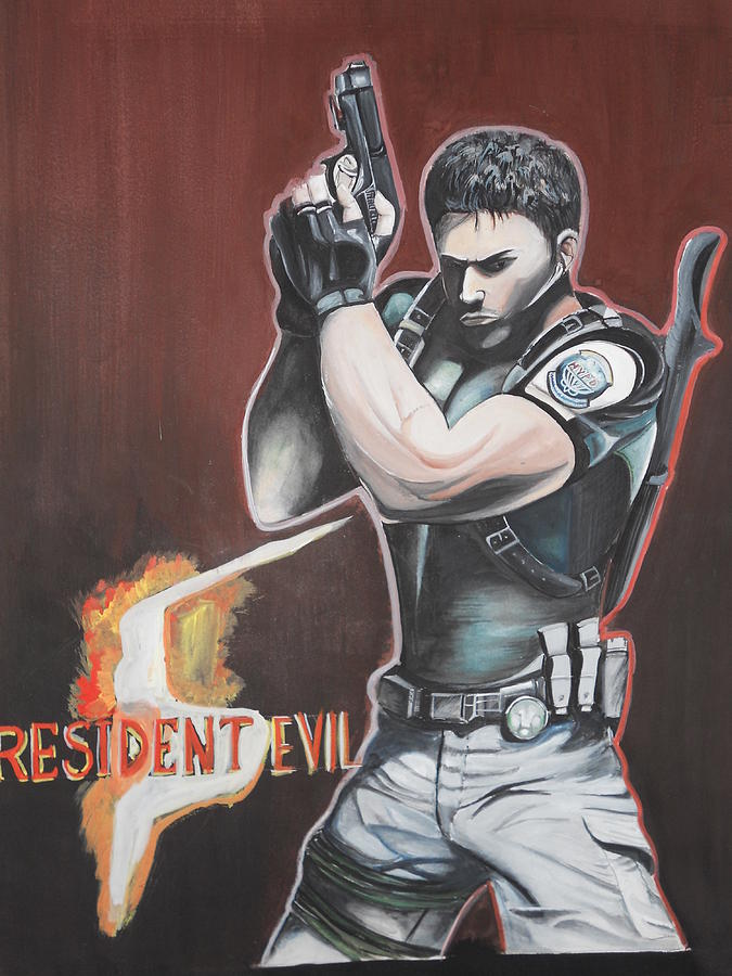 Resident Evil 5 Painting by Gaurav Mishra | Fine Art America