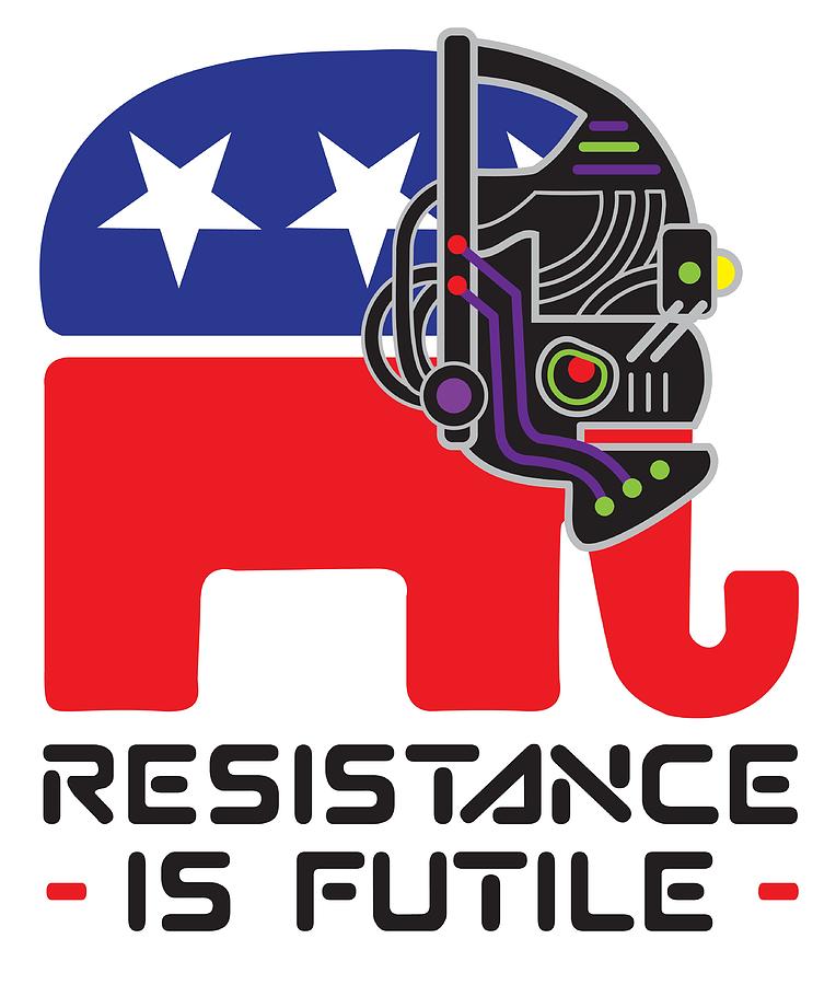 Resistance Is Futile Digital Art by Steve Lockwood
