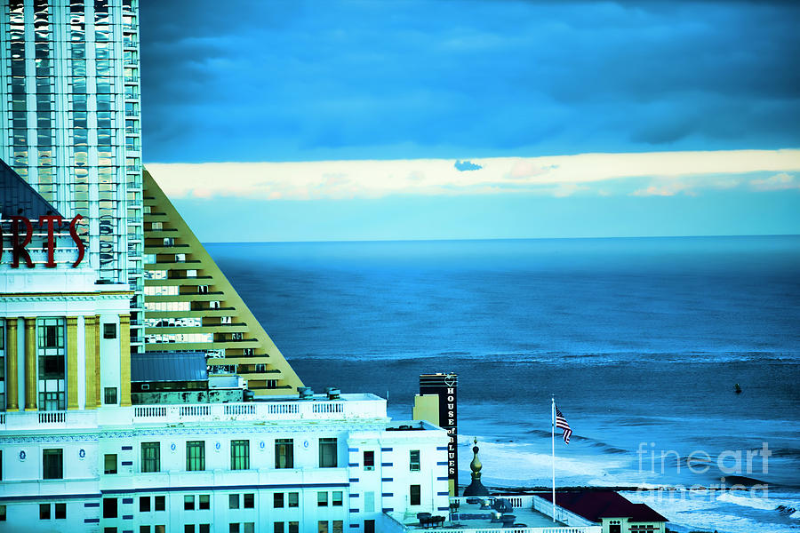 Resort Hotel Atlantic City New Jersey  Photograph by Chuck Kuhn