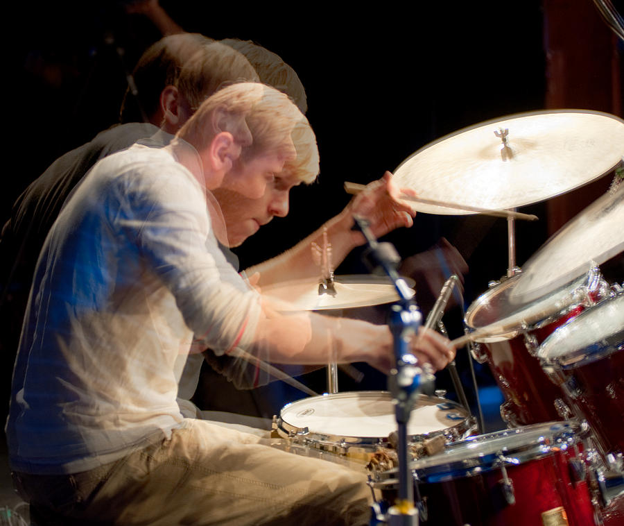 Respect Sextet Drummer Photograph by Steven Maxx