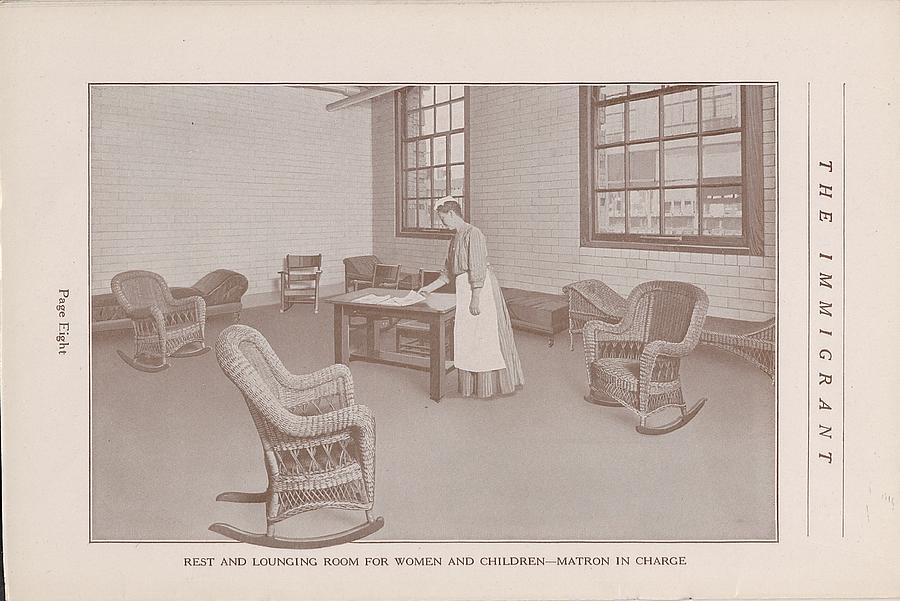 Rest and Relaxation for Women and Children  Photograph by Chicago and North Western Historical Society