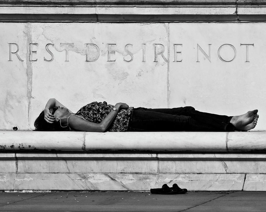 Denver Photograph - Rest desire not by Angus HOOPER III