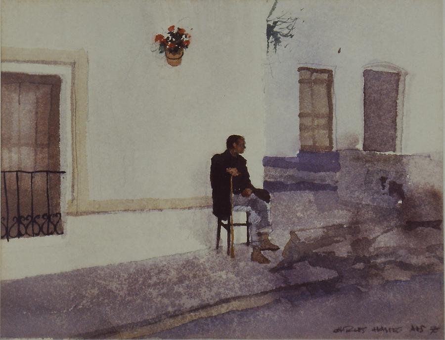 Spain Painting - Resting Spaniard by Charles Hawes