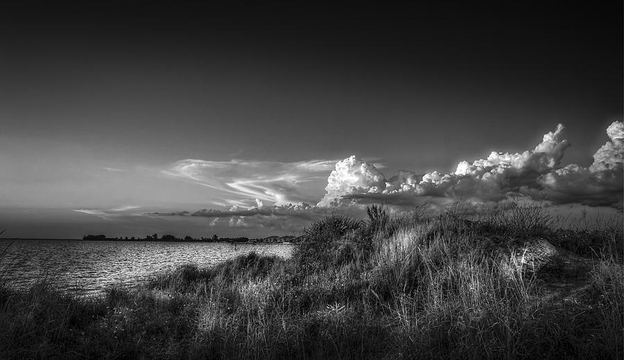 Restless Sky - BW Photograph by Marvin Spates