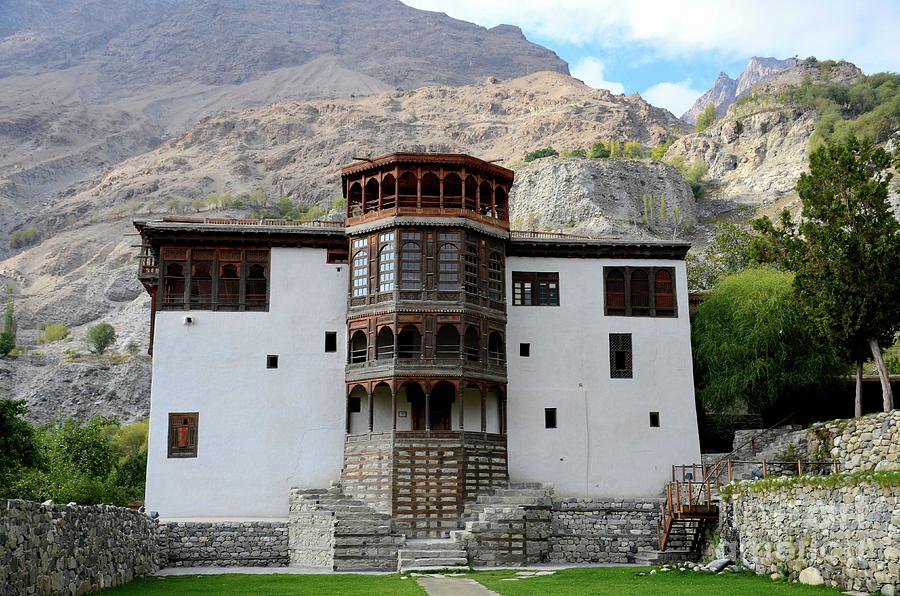 Restored Khaplu Palace heritage fort Gilgit Baltistan Pakistan Photograph by Imran Ahmed