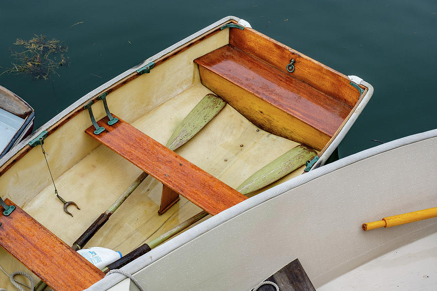Restored old teak Rowboats Photograph by Moro Fine Art America