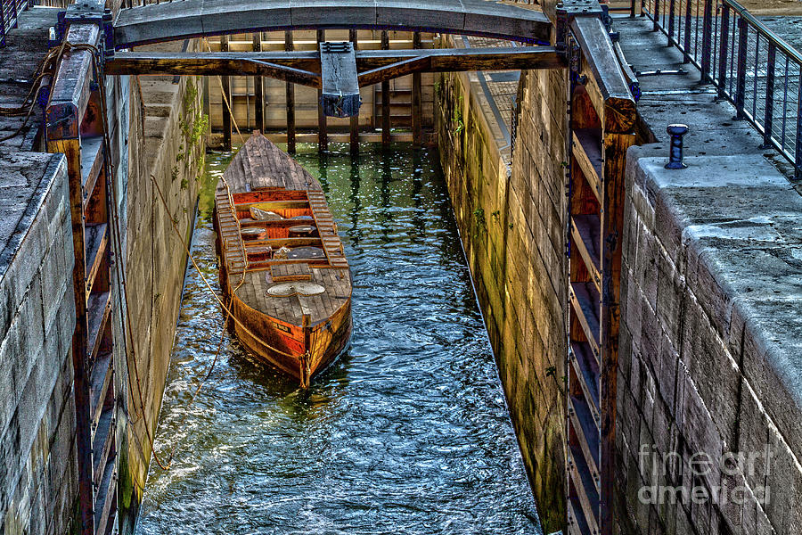 Restored Original Erie Canal Lock Photograph by William Norton