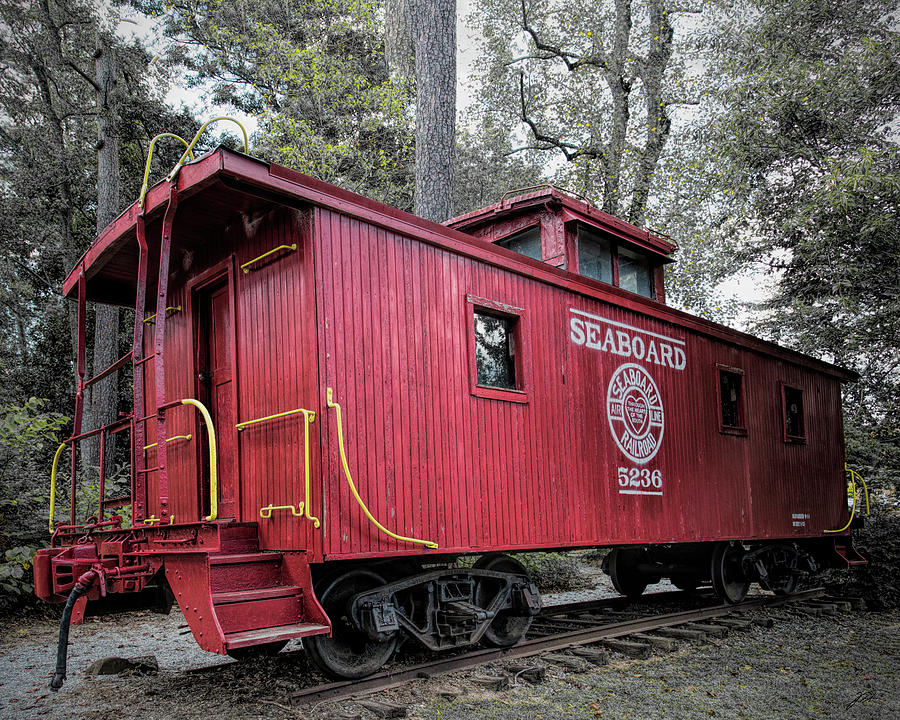 Restored Seaboard Caboose Photograph by Thomas Fields