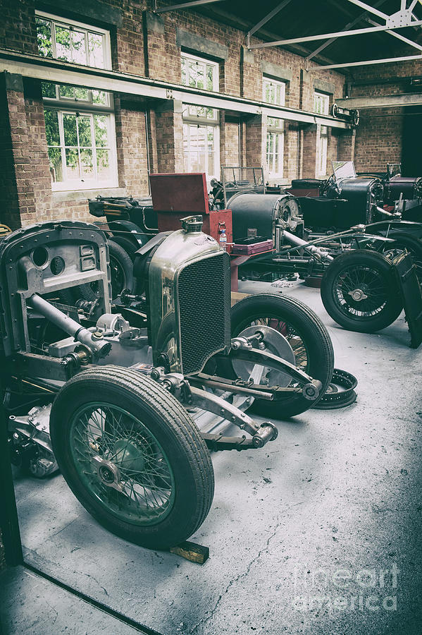 Restoring Vintage Bentleys Photograph by Tim Gainey