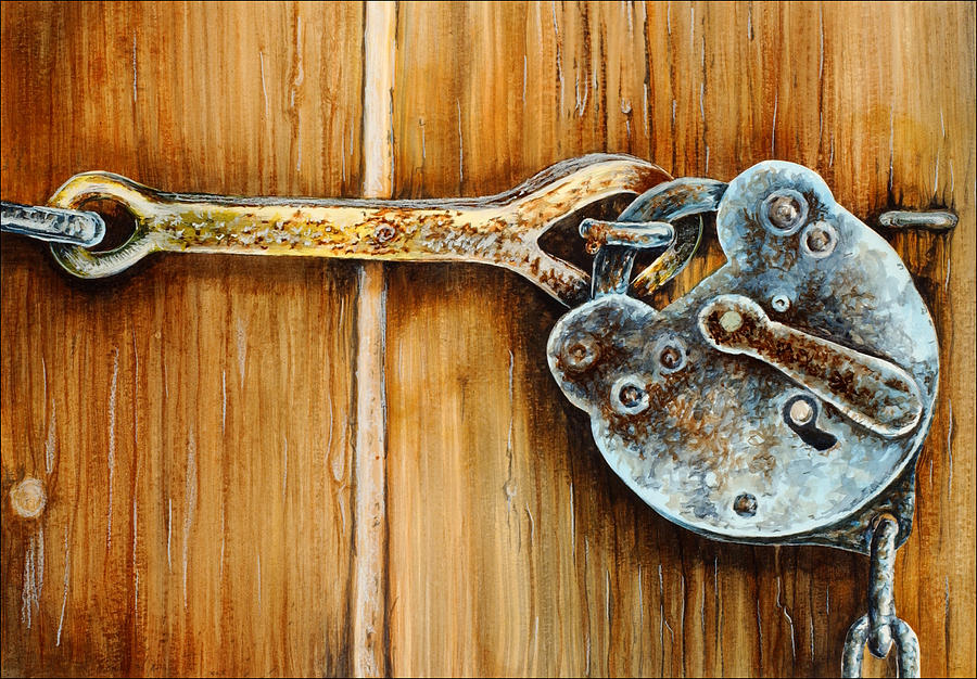 Restrictive Rust Painting by Thomas Hamm