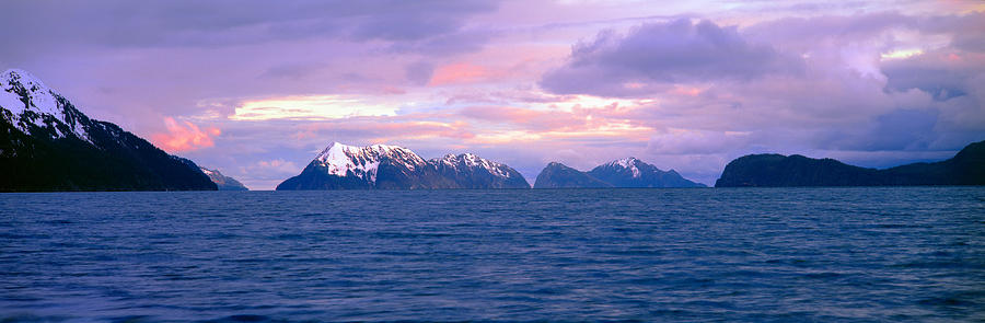 Color Image Photograph - Resurrection Bay And Kenai Fjords by Panoramic Images