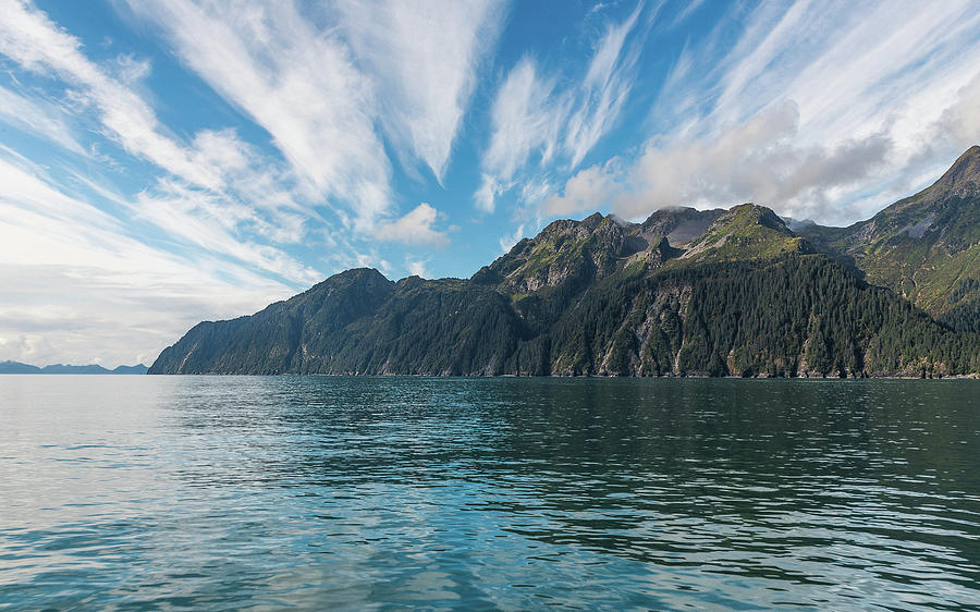 Resurrection Bay, Kenai Fjords National Park in Alaska Photograph by Brenda Jacobs