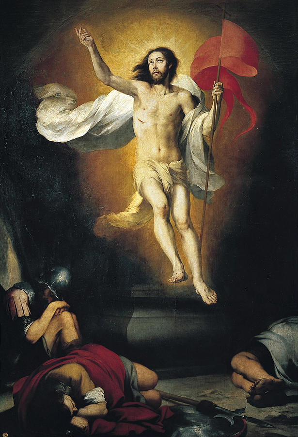 Resurrection of the Lord Painting by Bartolome Esteban Murillo
