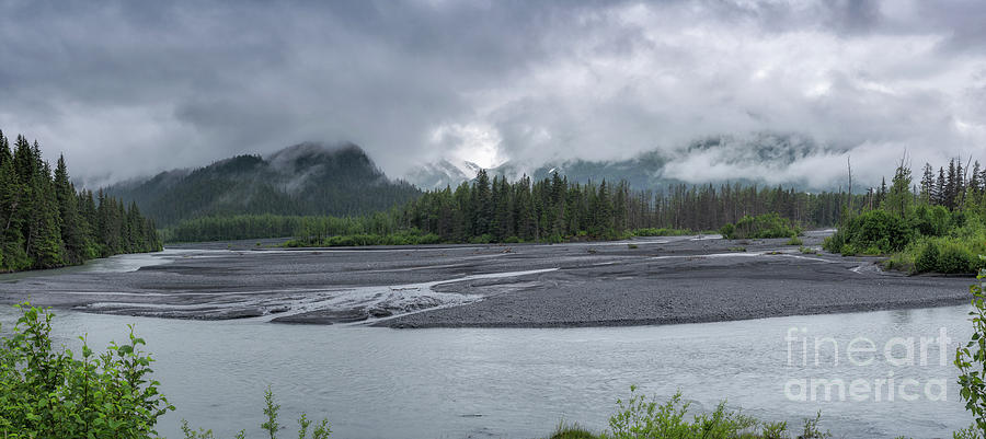 Nature Photograph - Resurrection River Panorama  by Michael Ver Sprill