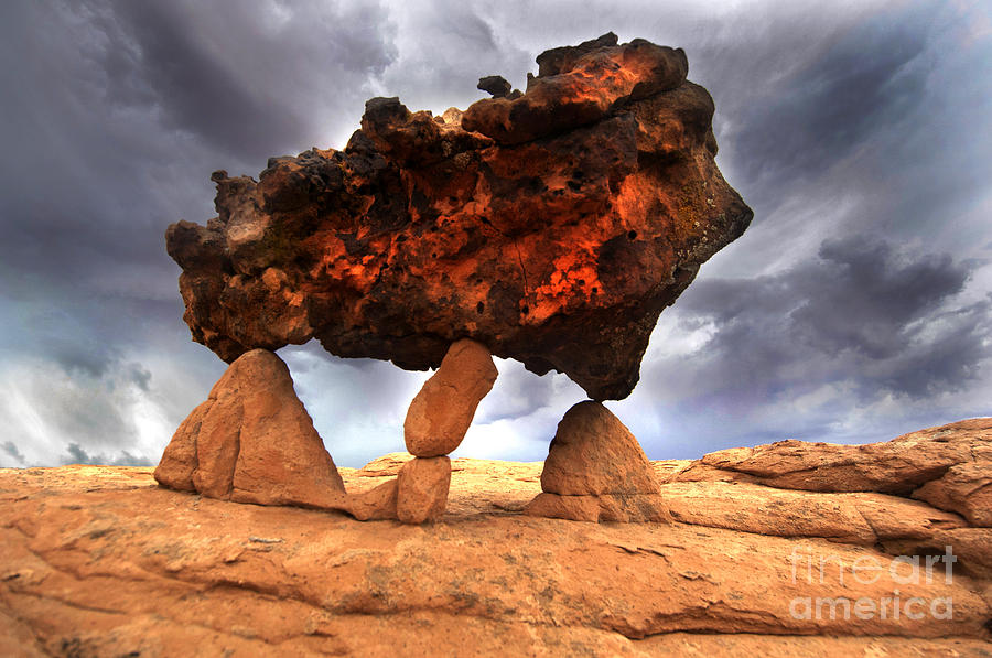 Balanced Rock Photograph - Resurrection Stone by Ron Brown Photography Balanced Rock Photograph - Resurrection Stone by Ron Brown Photography