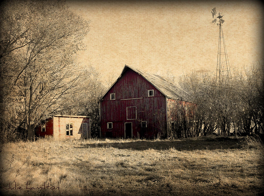 Barn Photograph - Retired 2 by Julie Hamilton