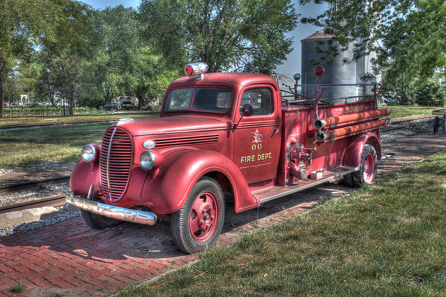 Transportation Photograph - Retired Fire Chaser by J Laughlin