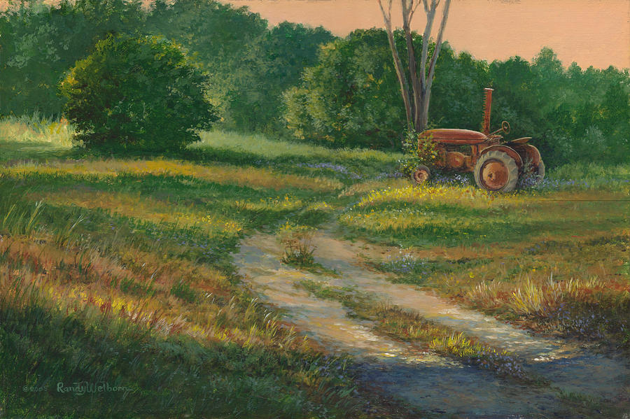 Retired Painting by Randy Welborn