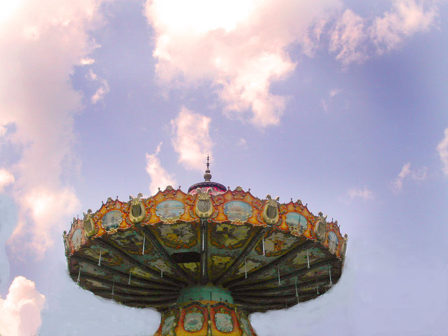 Retired Ride in the Sky or UFO Photograph by Anne Cameron Cutri
