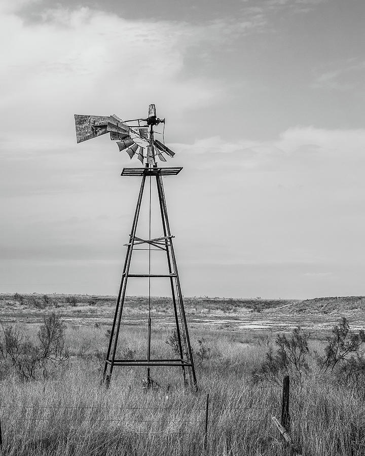 Retired Windmill 2 Photograph by Adam Reinhart