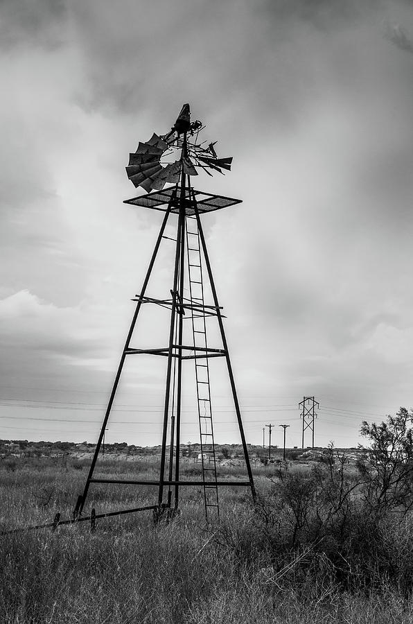 Retired Windmill 3 Photograph by Adam Reinhart