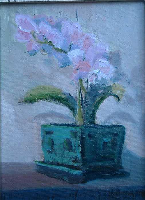 Retirement Orchid...SOLD Painting by Bryan Alexander Retirement Orchid...SOLD Painting by Bryan Alexander
