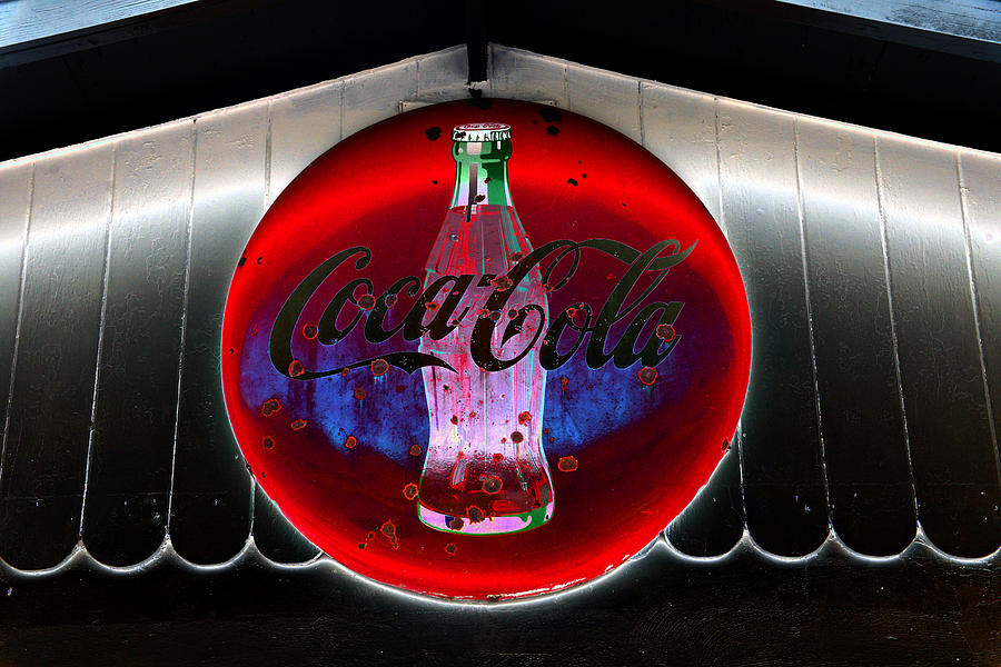 Retro Coca cola Photograph by David Lee Thompson