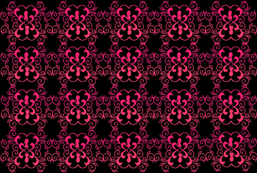 Retro Keyhole to my Heart Scrollwork by Catherine Asoka Void Retro Keyhole to my Heart Scrollwork by Catherine Asoka Void