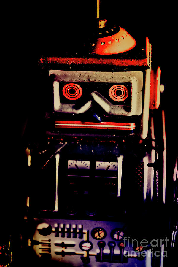 Retro mechanical robotics Photograph by Jorgo Photography