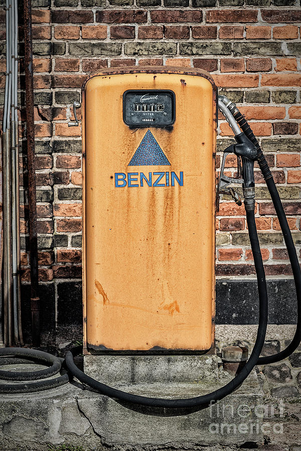 Retro Petrol Pump Photograph by Antony McAulay