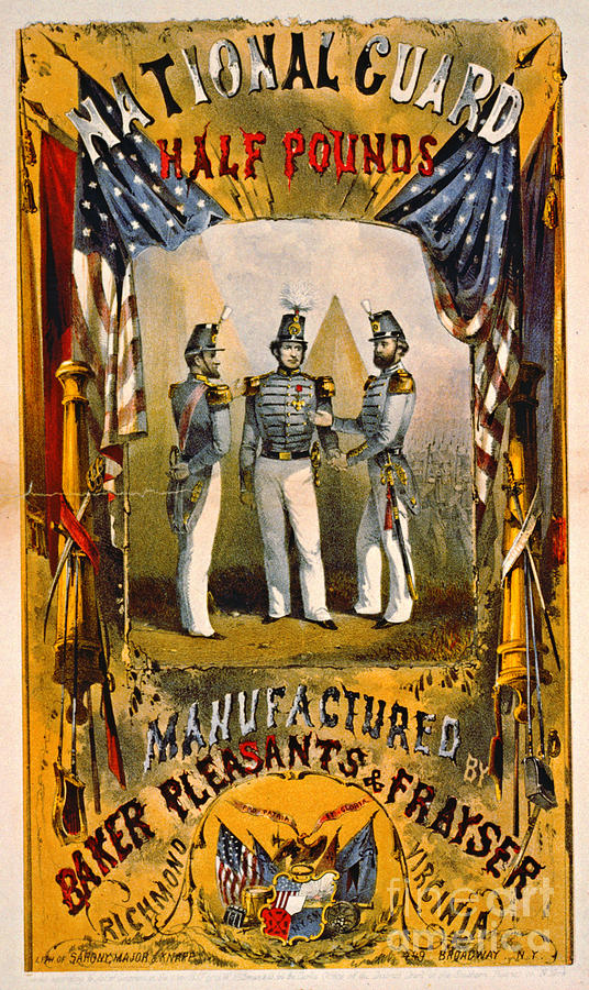 Retro Tobacco Label 1857 b Photograph by Padre Art