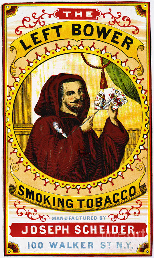Retro Tobacco Label 1869 c Photograph by Padre Art