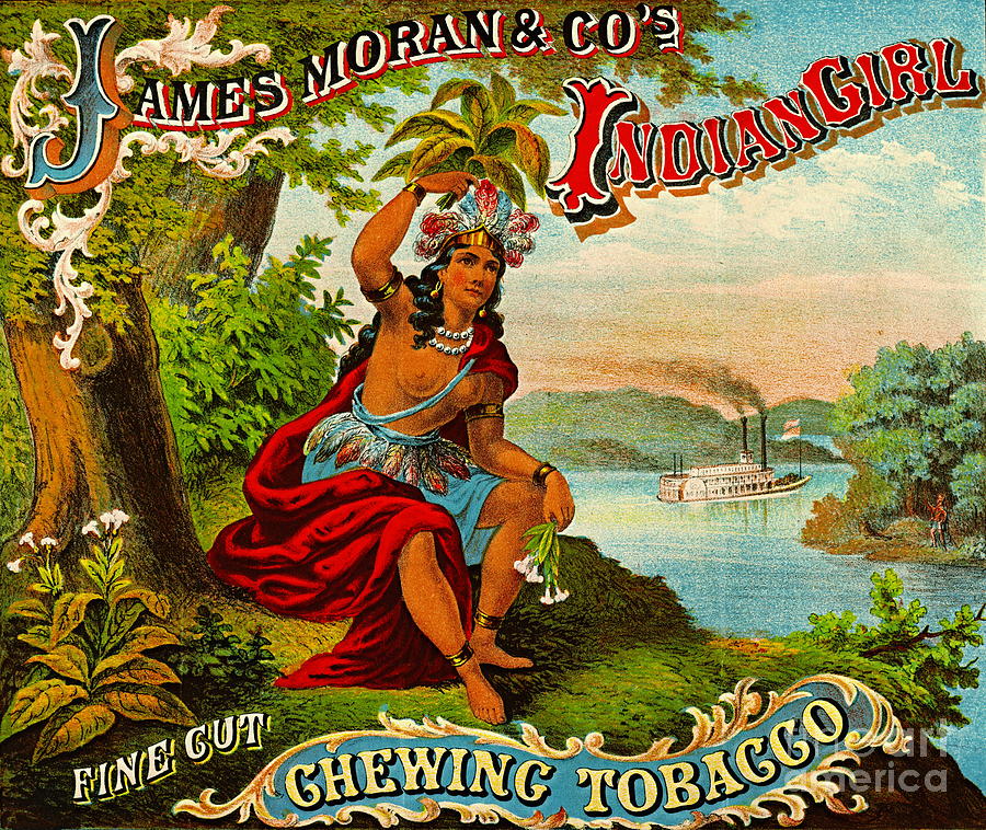 Retro Tobacco Label 1874 b Photograph by Padre Art