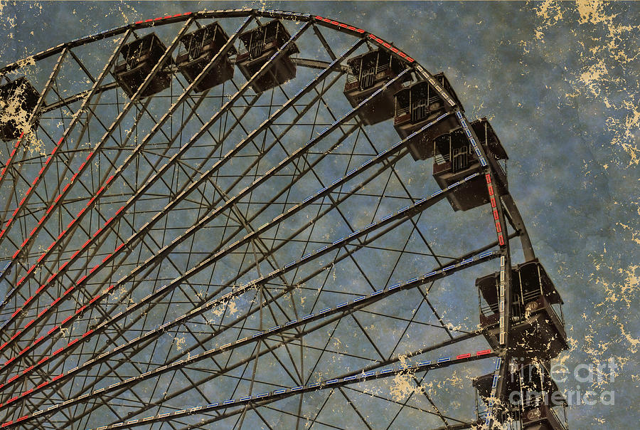 Retro Wheel Photograph by Diane LaPreta