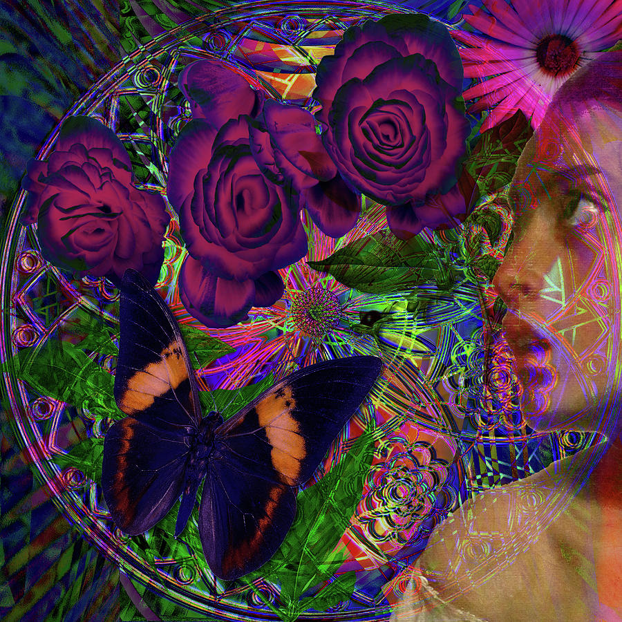 Return Of Paradise Glass Digital Art