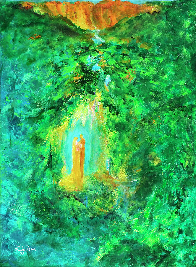 Love Painting - Return to Mystic Forest by Lily Nava-Nicholson