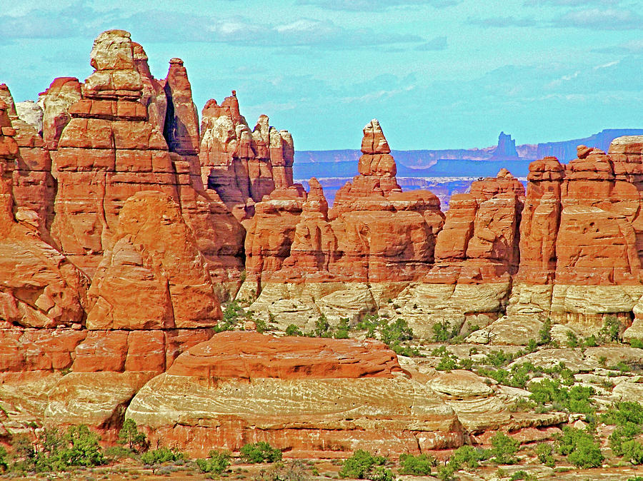Return Trail to Elephant Hill in Needles District in  Canyonlands National Park, Utah Photograph by Ruth Hager