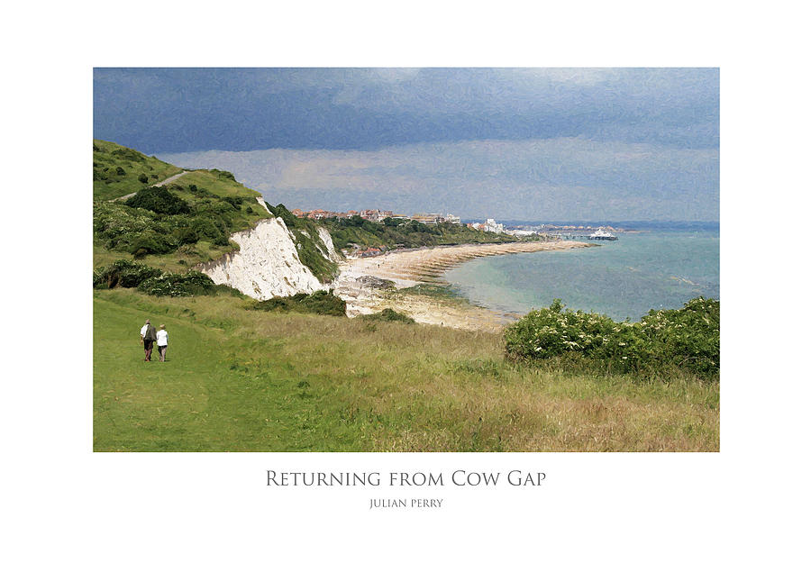 Returning from Cow Gap Digital Art by Julian Perry