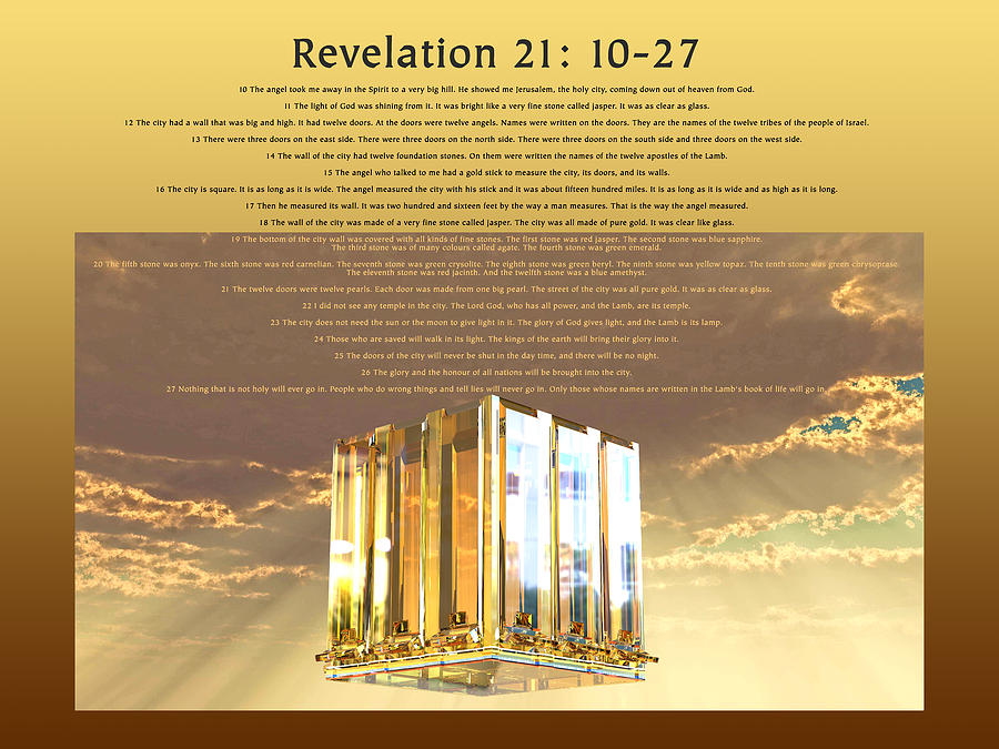 Revelation Twenty-One Digital Art by William Ladson