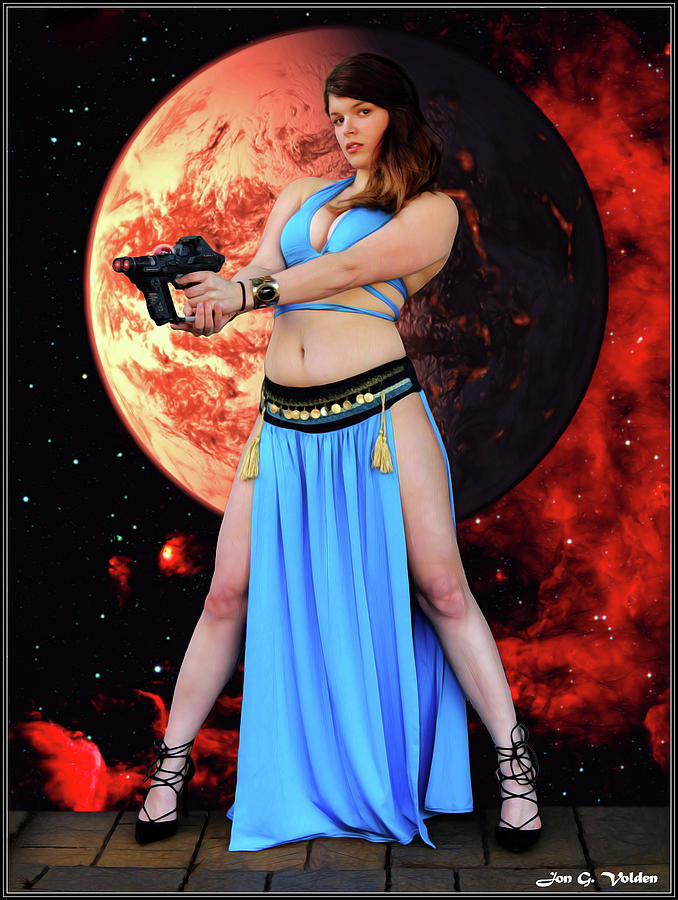 Revenge Of The Space Princess Photograph by Jon Volden